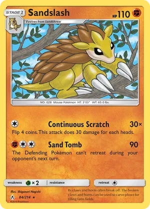 Sandslash #084