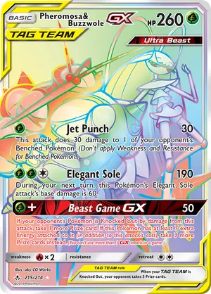Pheromosa & Buzzwole-GX #215