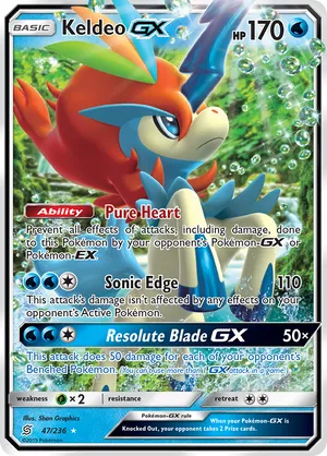 Keldeo-GX #047