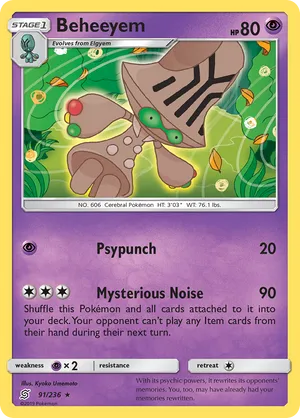 Beheeyem #091