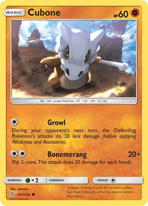 Cubone #105