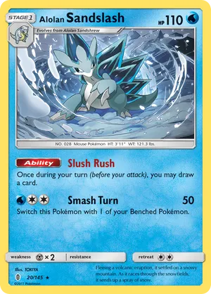 Alolan Sandslash #020