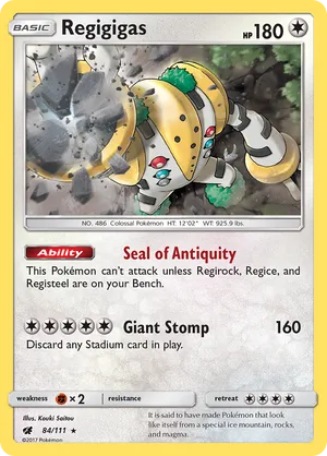 Regigigas #084