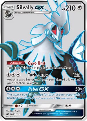 Silvally-GX #108