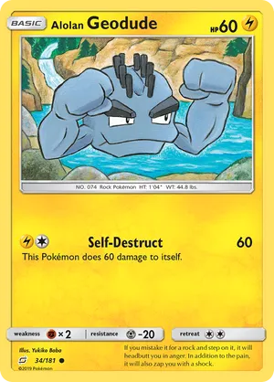 Alolan Geodude #034