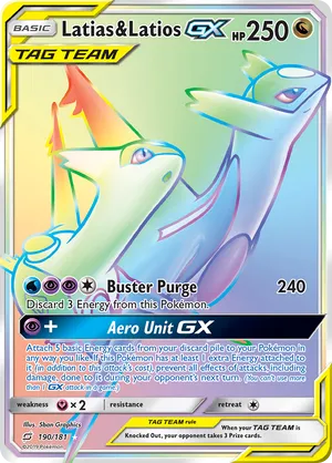 Latias & Latios-GX #190