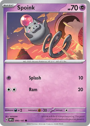 Spoink #090