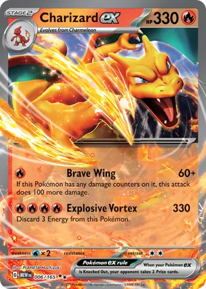Charizard ex #006