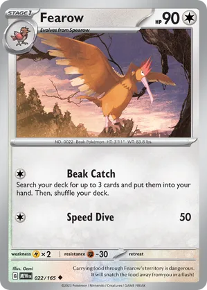 Fearow #022
