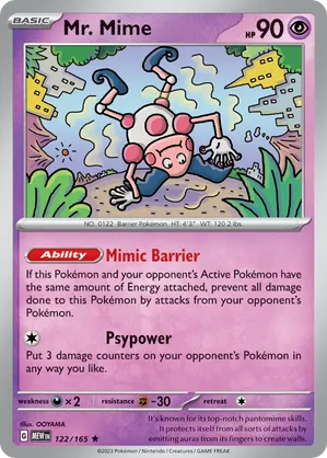 Mr. Mime #122