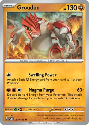 Groudon #093