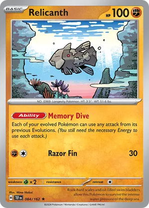 Relicanth #084