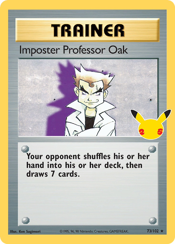 Imposter Professor Oak #073