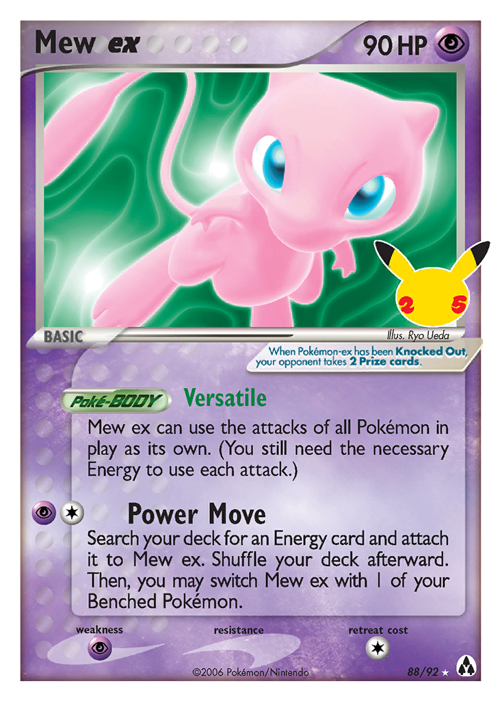 Mew ex #088
