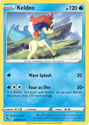 Keldeo #046