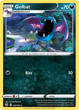 Golbat #104
