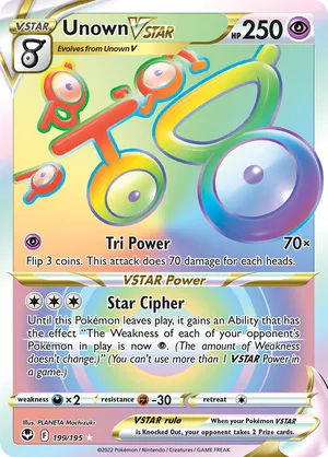 Unown VSTAR #199