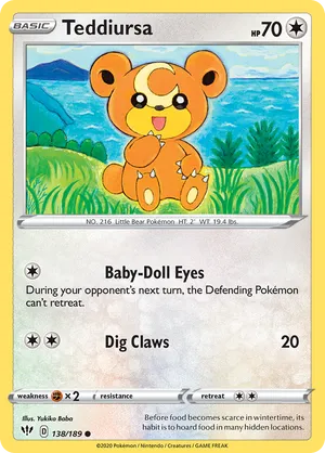 Teddiursa #138