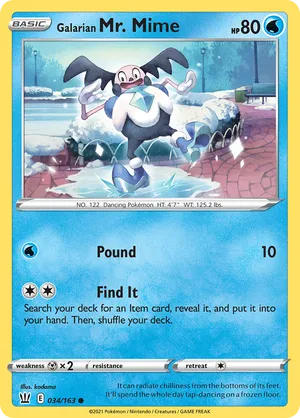 Galarian Mr. Mime #034