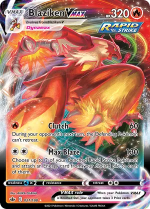 Blaziken VMAX #021
