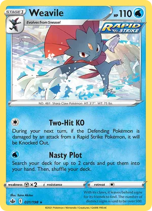 Weavile #031