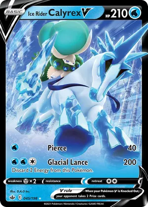 Ice Rider Calyrex V #045