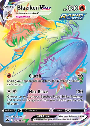 Blaziken VMAX #200