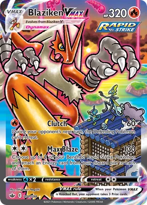 Blaziken VMAX #201