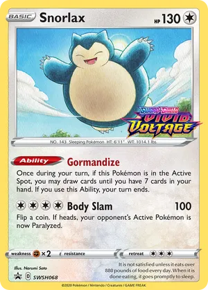 Snorlax SWSH068