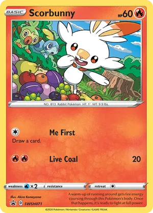 Scorbunny SWSH071