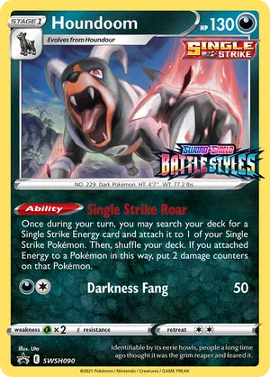 Houndoom SWSH090
