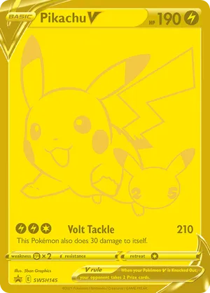 Pikachu V SWSH145