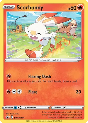 Scorbunny SWSH244