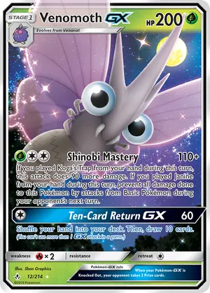 Venomoth-GX #012