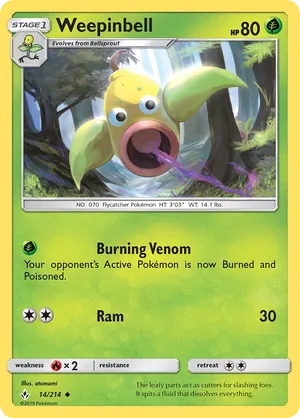 Weepinbell #014