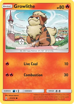Growlithe #021