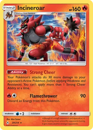 Incineroar #029