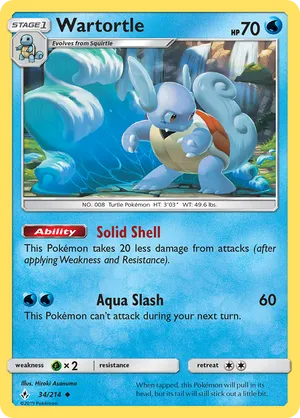 Wartortle #034