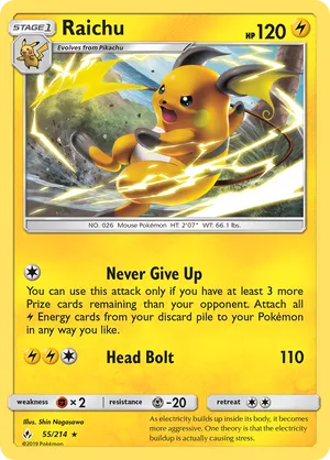 Raichu #055