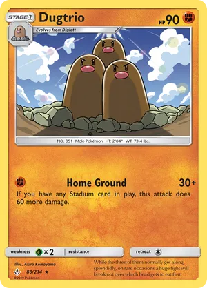Dugtrio #086