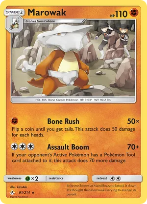 Marowak #091