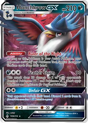 Honchkrow-GX #109