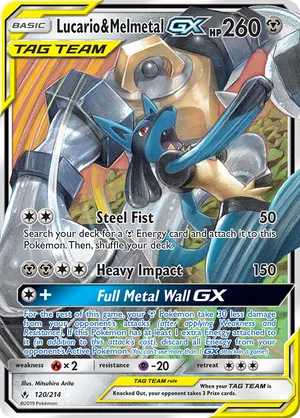 Lucario & Melmetal-GX #120
