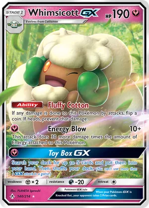 Whimsicott-GX #140