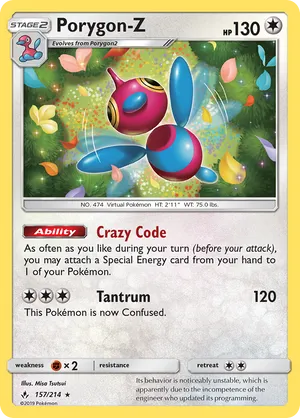 Porygon-Z #157