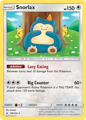 Snorlax #158