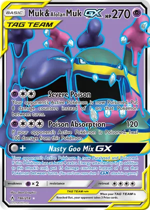 Muk & Alolan Muk-GX #196