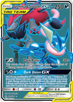 Greninja & Zoroark-GX #200