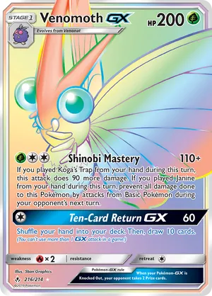 Venomoth-GX #216