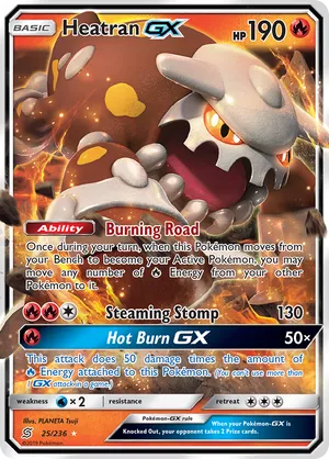 Heatran-GX #025